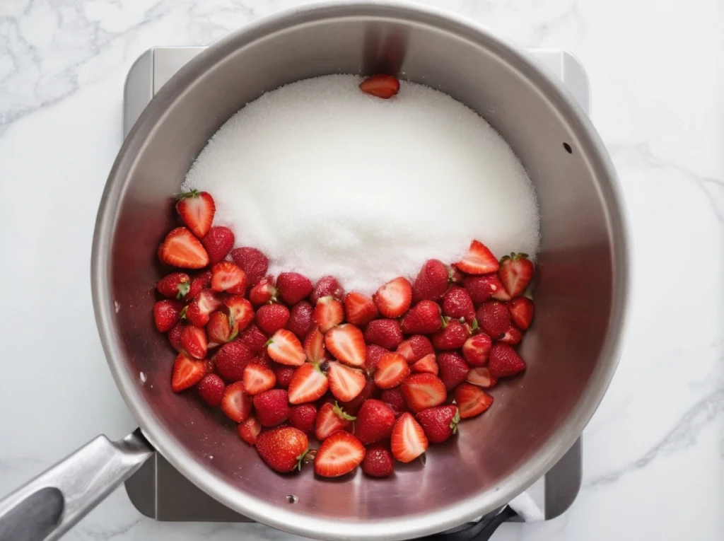 strawberry ice cream recipe without ice cream maker