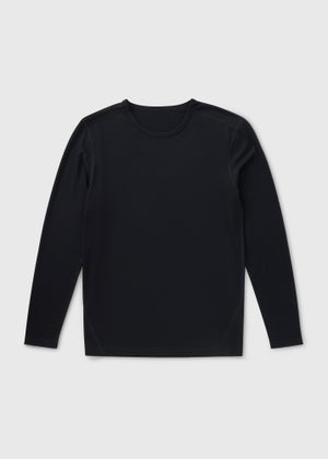 Black Thermal Long Sleeve Top Black Thermal Long Sleeve Top