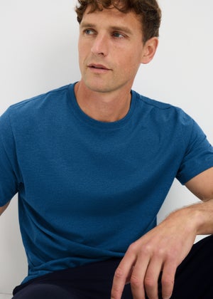 Blue Basic Long Pyjama Set Blue Basic Long Pyjama Set