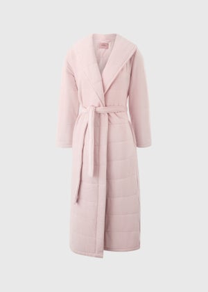 Pink Quilted Robe