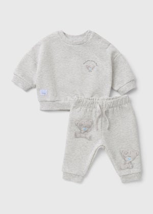 Tiny Tatty Teddy Baby Grey Sweatshirt & Jogging Bottom Set (Newborn-12mths) Tiny Tatty Teddy Baby Grey Sweatshirt & Jogging Bottom Set (Newborn-12mths)