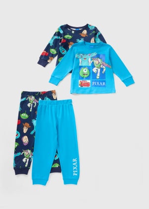 Toy Story 2 Pack Boys Blue Pyjama Set (1-7yrs) Toy Story 2 Pack Boys Blue Pyjama Set (1-7yrs)