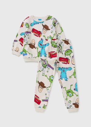 Toy Story Boys Cream Sweatshirt & Jogging Bottom Set (1-7yrs) Toy Story Boys Cream Sweatshirt & Jogging Bottom Set (1-7yrs)