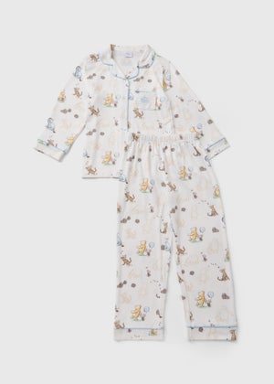 Winnie The Pooh Baby Cream Pyjama Set (Newborn-23mths) Winnie The Pooh Baby Cream Pyjama Set (Newborn-23mths)